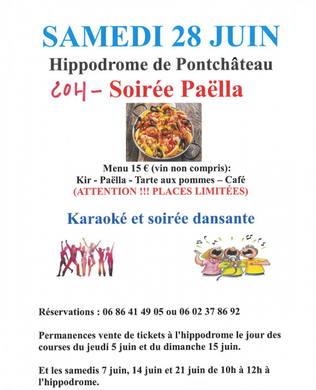 Soirée Paëlla