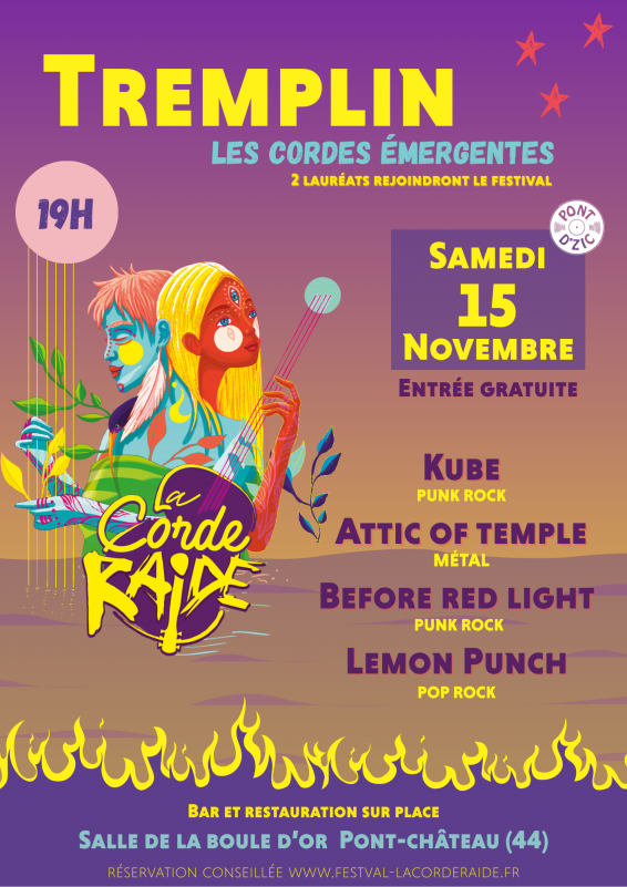 tremplin corde raide