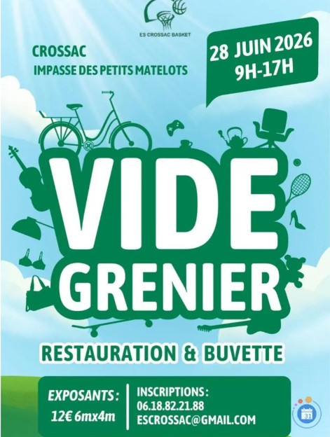 Vide grenier à Crossac 