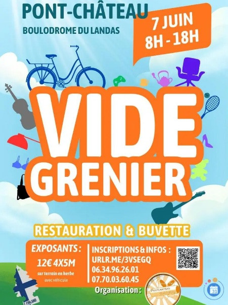Vide grenier à Pontchâteau 
