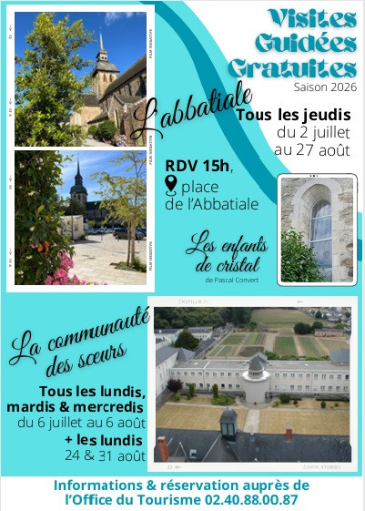 visite guidée de l'abbatiale