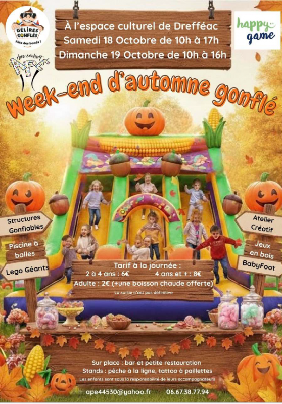 Week end d'automne gonflé